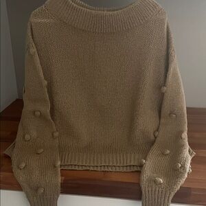 WOODEN SHIPS Women's Knit
Sweater XS Mohair Wool Blend Bobble
Long Sleeves